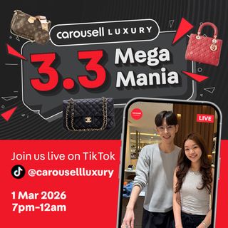 (Category: ) located in . Submitted by carousellluxury (Listing ID 1423699249, Image 1). Description: .
