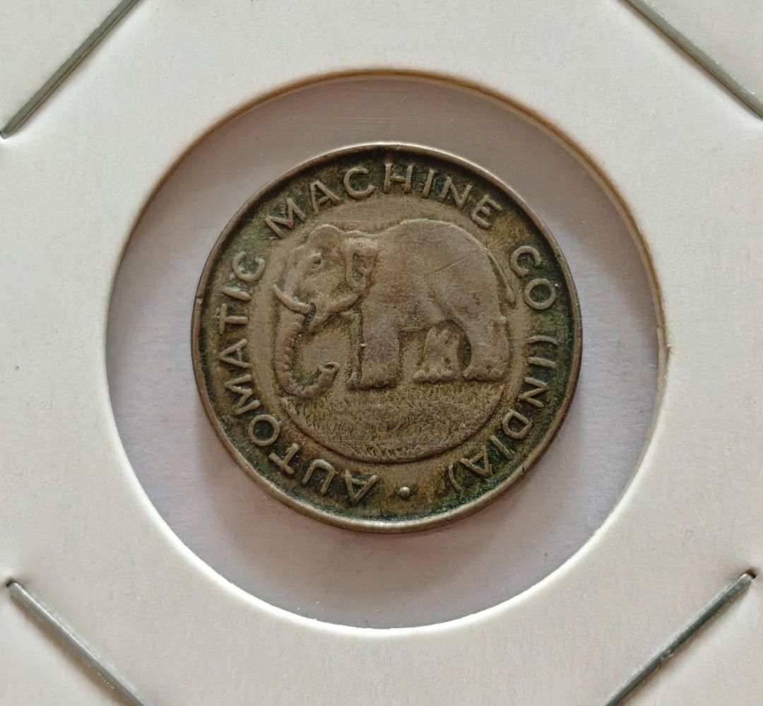Ceylon Automatic Machine Co. Token X 2 (Category: Currency) located in Singapore. Submitted by sfchan88 (Listing ID 1415799607, Image 2). Description: Ceylon Automatic Machine Co. Token X 2 Condition please refer to pictures. Cash and Carry. Item is first come first serve. Please read item description & view pictures carefully for details. Any question please message me and I am glad to help. Price is slightly negotiable, please don't make ridicu