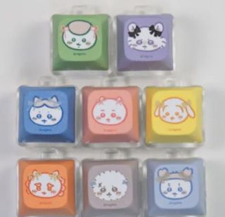 Korean Chiikawa Keycaps with Chii