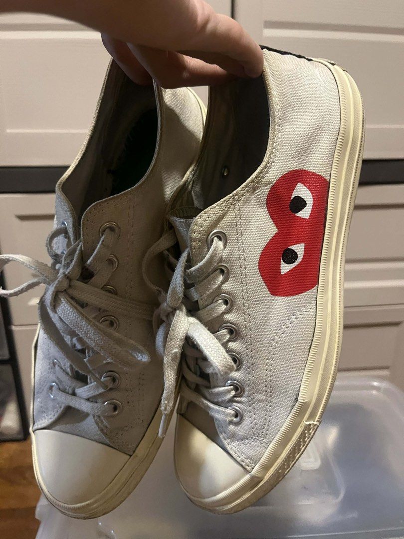 Converse x CDG Chuck Taylor All Star Low Play (Category: Sneakers) located in Manila. Submitted by cococlutters (Listing ID 1423686112, Image 3). Description: size: 10.5.