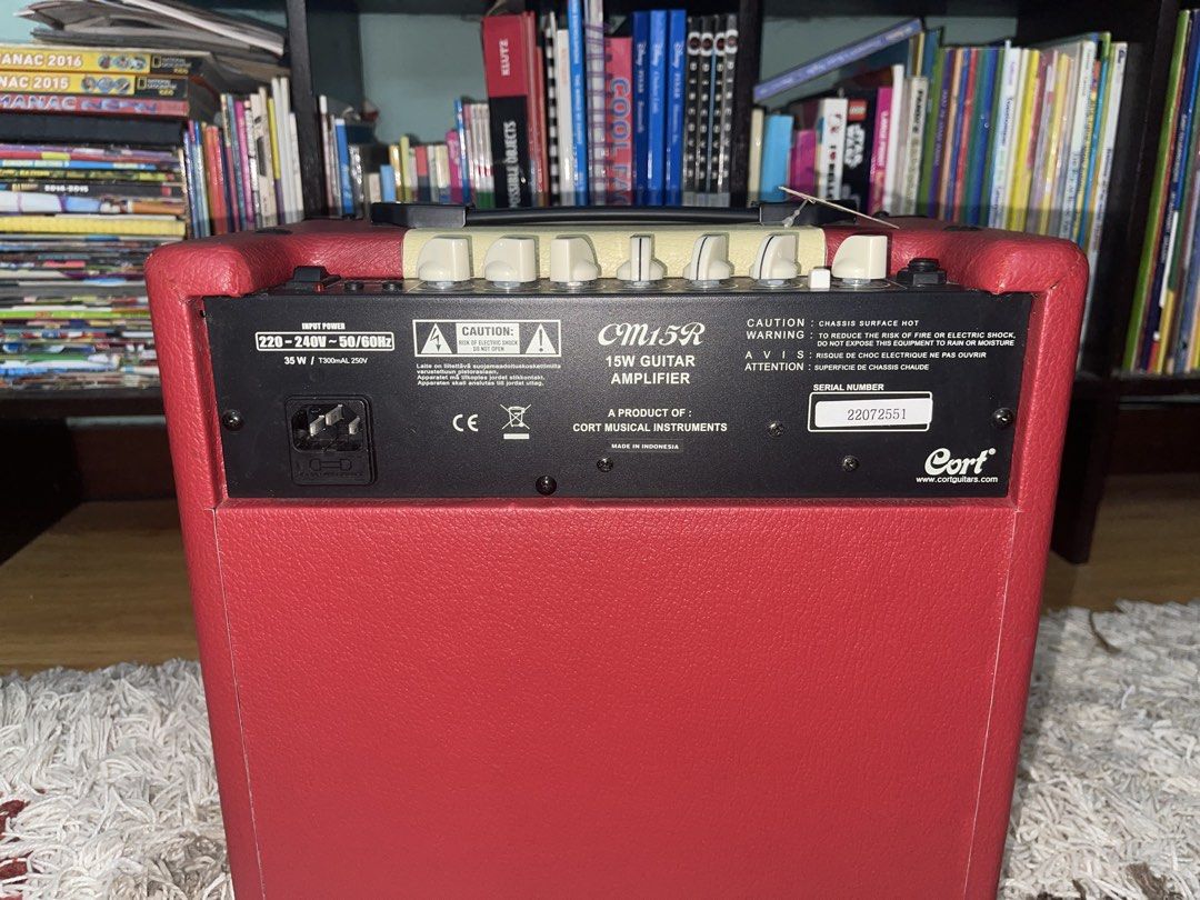Cort CM15R Electric Guitar Amplifier (Category: Soundbars, Speakers & Amplifiers) located in Los Banos. Submitted by yeikie (Listing ID 1423705823, Image 3). Description: Cort CM15R Electric Guitar Amplifier with Reverb 15-watt RMS solid-state combo guitar amplifier featuring a custom 8-inch speaker, 3-band EQ (Bass, Middle, Treble), onboard digital reverb, and a switchable overdrive channel Perfect condition, used only once for testing. Rfs: Dec