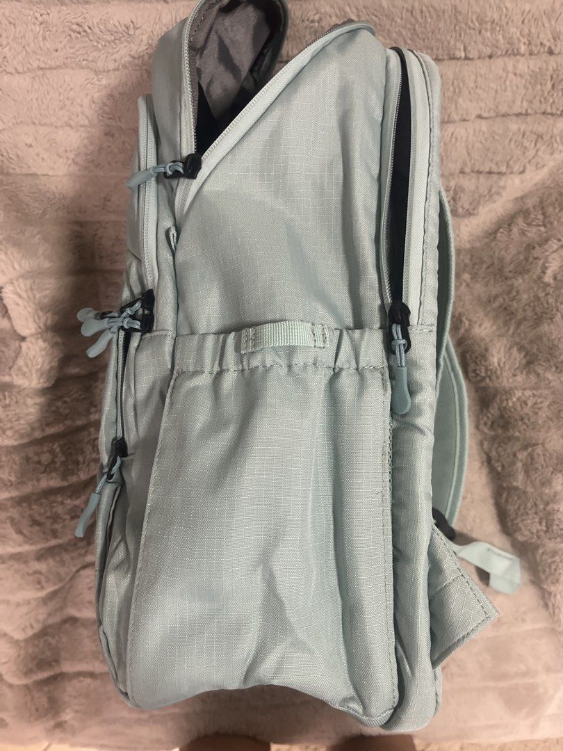 Embark Top-Load Backpack (Category: Backpacks) located in Pasig City. Submitted by jundbaptist21 (Listing ID 1423685371, Image 3). Description: - Light blue Embark backpack - Multiple compartments for organized storage - Top-load design - Side pockets - Padded shoulder straps - Reflective strip for safety - Interior pockets for organization -FROM U.S 🇺🇸.