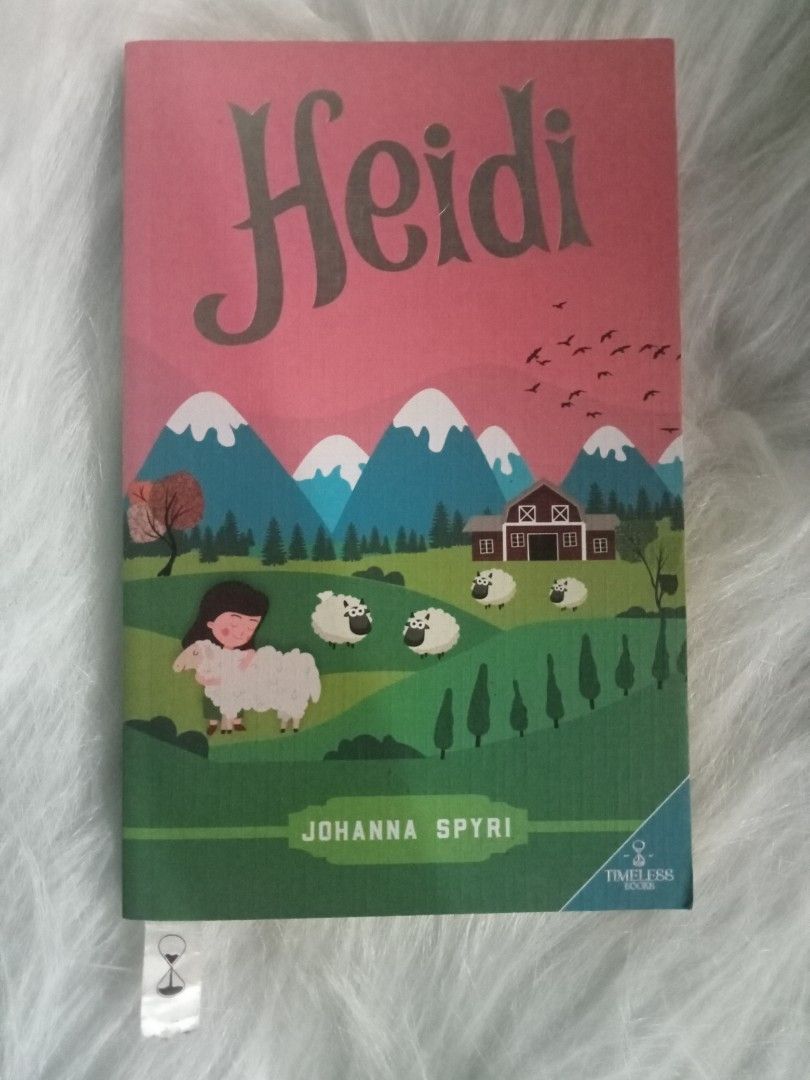 Heidi by Johanna Spyri (Category: Storybooks) located in Manila. Submitted by almonds0625 (Listing ID 1423628491, Image 1). Description: ❗BRAND NEW❗ by Timeless Books MOP: GCash, Maya, Maribank SF to be shouldered by buyer.