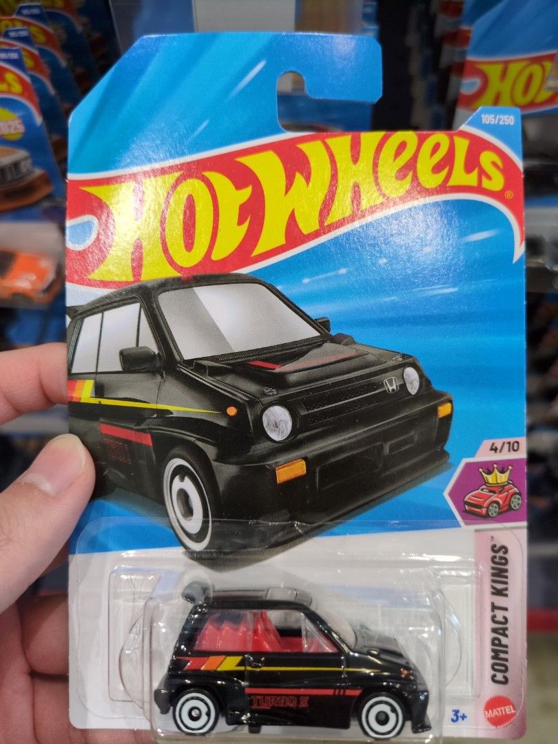Hot Wheels Honda City Turbo Black, Hobbies & Toys, Toys & Games on ...