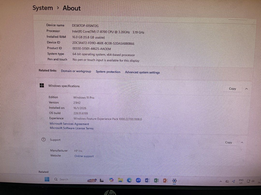 HP EliteDesk 800 G5 SFF Desktop PC65604684954883112