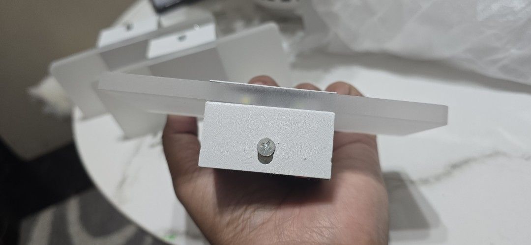 LED Wall Lamp 5pcs Bundle (Category: Lighting) located in Taguig. Submitted by dzkponlineshop (Listing ID 1423672917, Image 3). Description: - Set of LED wall lamps - Rectangular frosted glass shades - White metal base - Includes wiring and power supply - Designed for wall mounting - Simple and modern design Note: Bundle 5pcs . Brandnew Rfs sobra sa pagbili.Di na magagamit..