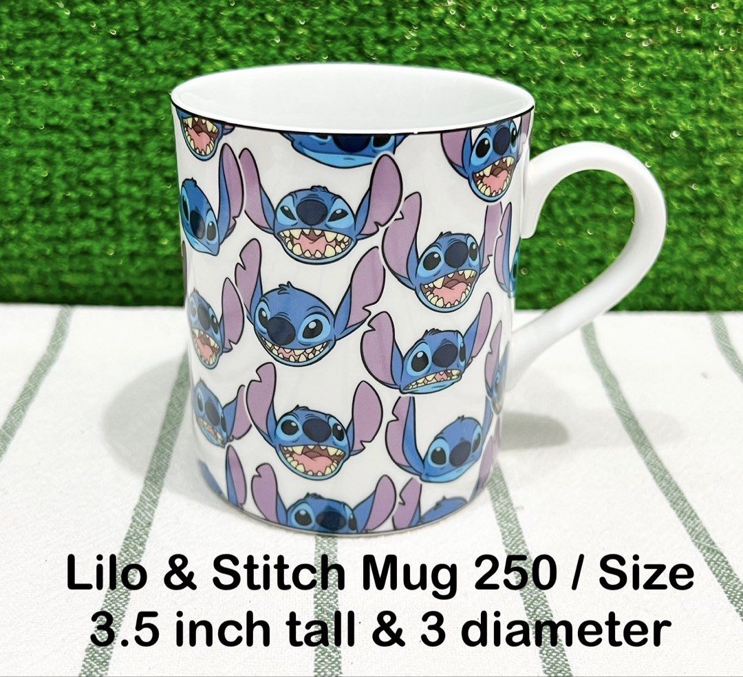 Lilo & Stitch Mug (Category: Coffee & Tea Tableware) located in Binan City. Submitted by mayjhe (Listing ID 1423662495, Image 1). Description: 💛 For Sale 💛 🌸 Lilo & Stitch 🍀 Ceramic Mug 💰 Price is ₱ 250.00 👉 Other details posted 🇵🇭 Location Biñan Laguna 🛵 Courier J& T and Lalamove 📋 Shipping by schedule 📍 NO COD & COP 📍 Some items not onhand 📌 All items are carefully packed and labeled with Fragile stickers for breakable goods. Howev