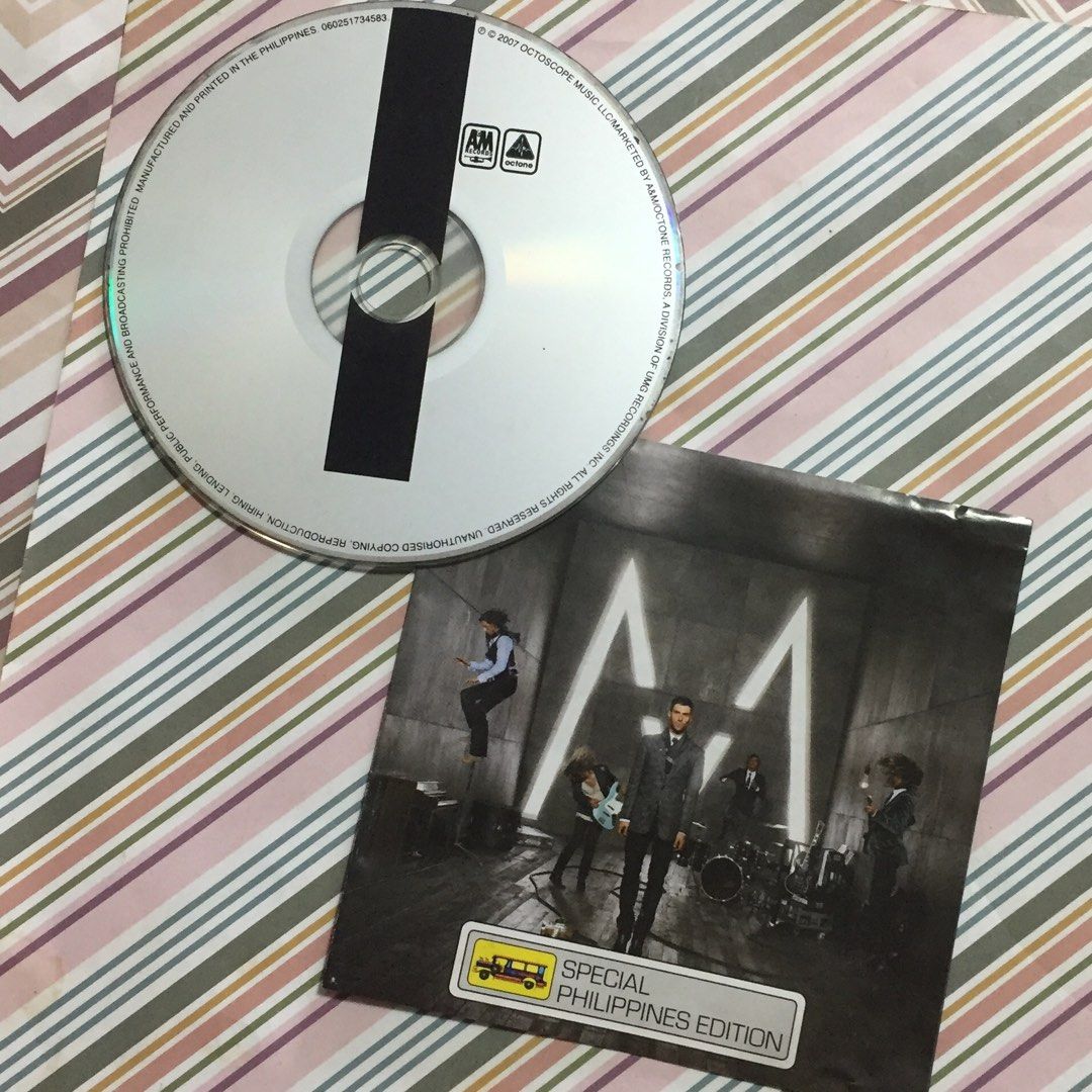 Maroon 5 CD: It Won't Be Soon Before Long (Category: CDs & DVDs) located in Pasig City. Submitted by sell.phi (Listing ID 1356623264, Image 2). Description: preloved original music CD Philippine edition inlay has faint creases disc has no playback issues jewel case may have signs of wear .