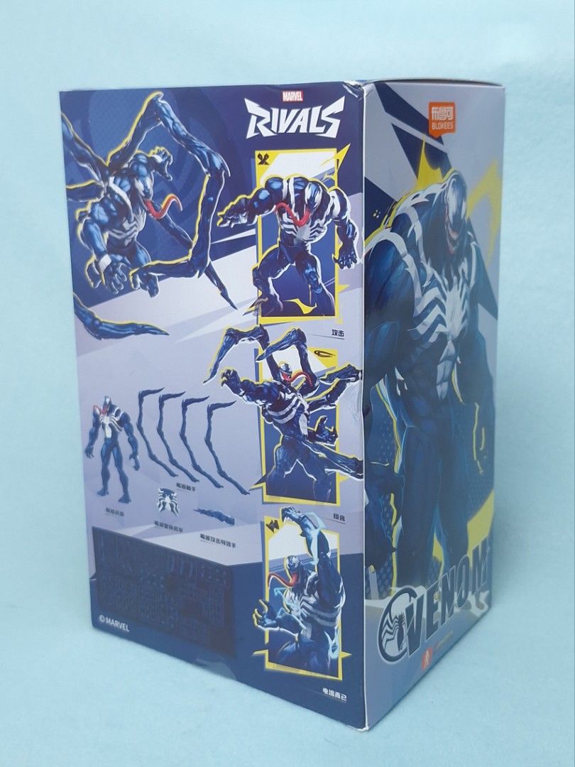 Blockies Marvel Rivals Marvel Rivals Blokees Venom Champion Class Model Kit, Hobbies & Toys ...