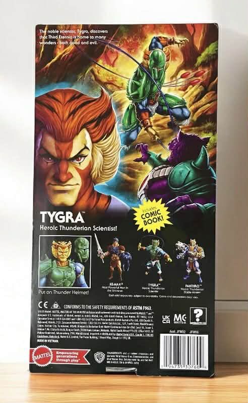 Mattel MOTU X Thundercats 2025 - Tygra (Category: Figurines & Statues) located in Las Pinas. Submitted by kt_and_rc_selections (Listing ID 1423722099, Image 2). Description: PTPA. Thanks. Selling MOTU x Thundercats 2025 - Tygra Action Figure Brand : Mattel Condition : BNIB Location : Las Pinas / Greenhills WYSIWYG RFS : Doubles Payment : Gcash Shipment : Lalamove or LBC c/o buyer’s expense.