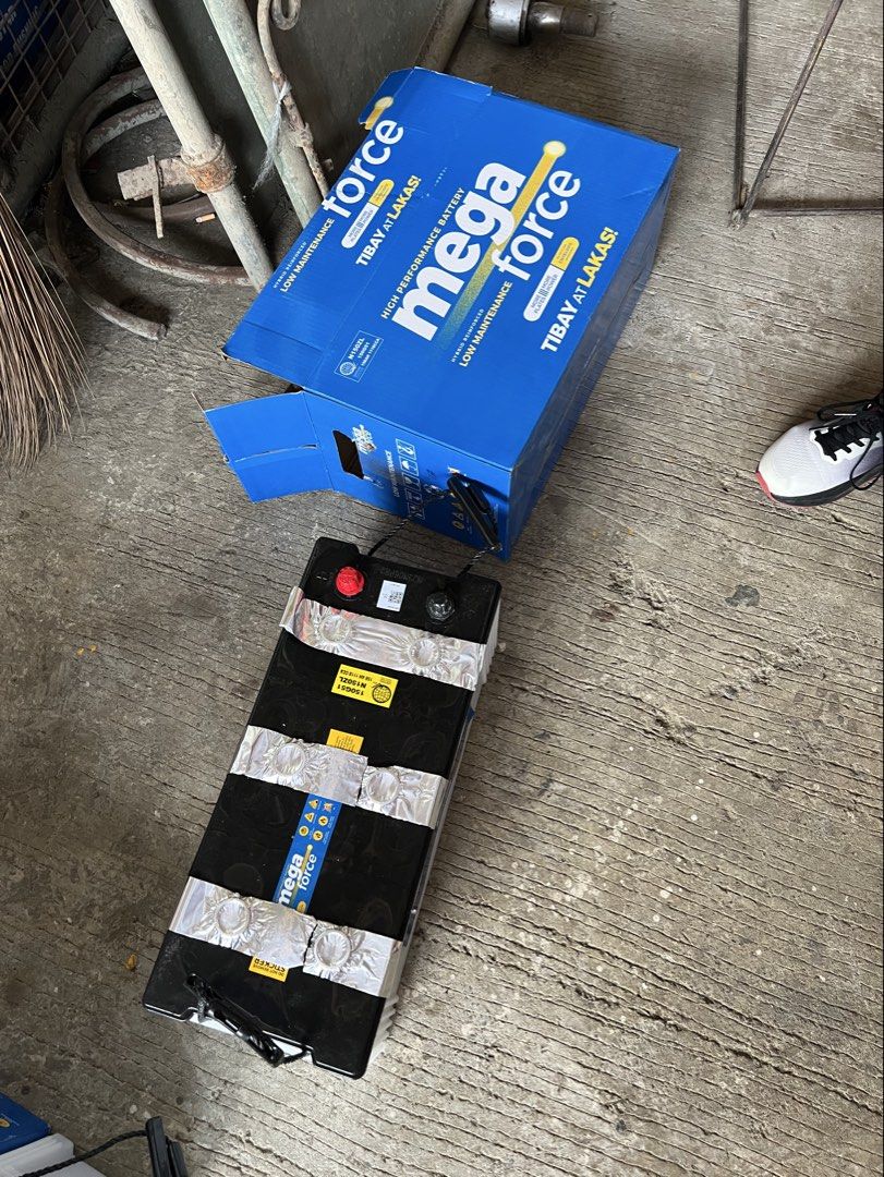 Megaforce Battery for Vehicle (1SNF, 2SMF, 3SMF, 6SMF, 2D, 4D, 8D) (Category: Other Automotive Parts and Accessories) located in Manila. Submitted by puffsxbangs (Listing ID 1423699734, Image 3). Description: MEGAFORCE BATTERIES AVAILABLE!! Megaforce Low Maintenance 1SNF 2SMF 3SMF 6SMF 2D 4D 8D Megaforce Maintenance Free 1SNF 1SMF 2SMF 3SMF 6SMF 2D 4D 8D DIN44 DIN55 DIN74 DIN77/80 DIN100 MF65 Megaforce Plus Maintenance Free 1SNF 1SMF 2SMF 3SMF DI