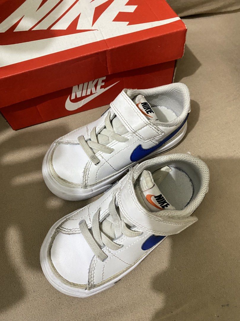 NIKE COURT LEGACY 7C (Category: Babies & Kids Fashion) located in Quezon City. Submitted by threadtheory1310 (Listing ID 1423764090, Image 2). Description: Need cleaning W/ box.