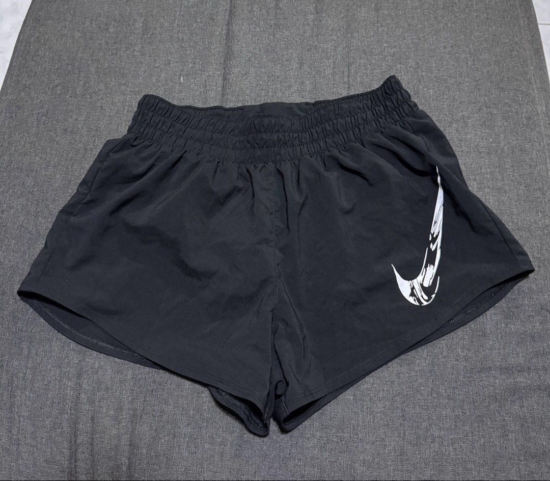 Nike Dri-FIT Running Shorts - Black (Category: Activewear) located in Manila. Submitted by gcel01 (Listing ID 1423745617, Image 1). Description: - Black Nike Dri-FIT running shorts - Size: Large (L) - Used thrice - Rfs: decluttering .