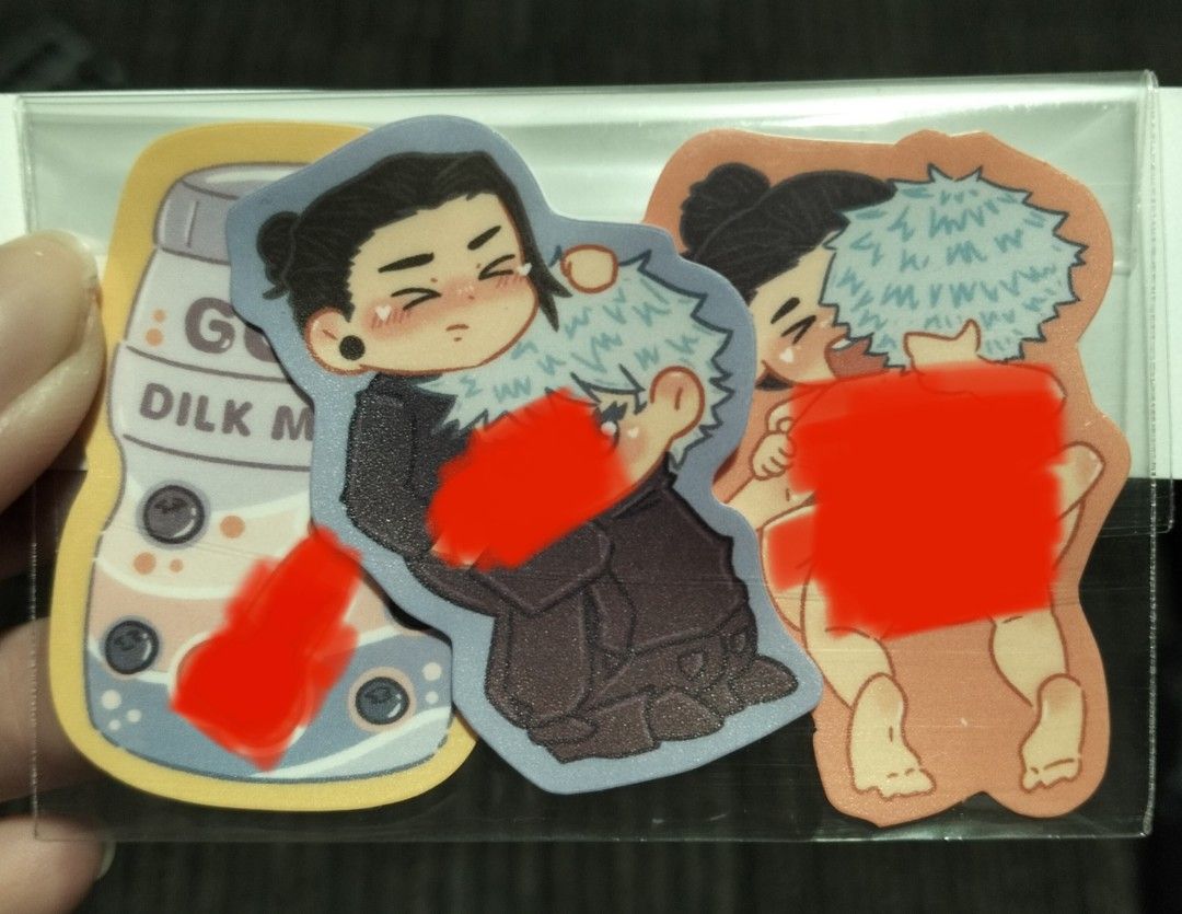 NSFW SatoSugu Stickers (Category: Art & Prints) located in Manila. Submitted by sammynakami (Listing ID 1423724266, Image 1). Description: .