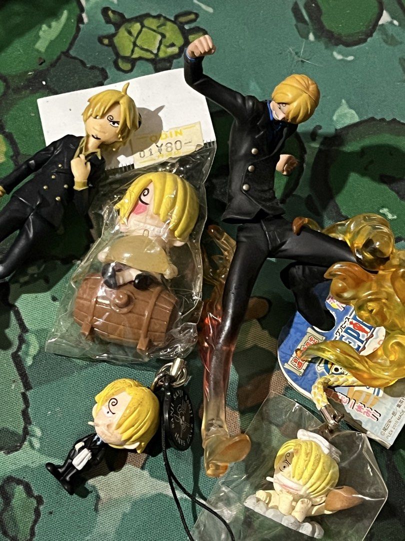 One Piece Sanji Figure Set (Category: Figurines & Statues) located in Manila. Submitted by schwarzer0 (Listing ID 1423708014, Image 2). Description: AS IS ﹂ 𝗠𝗢𝗣: GCASH ﹂𝗠𝗢𝗗: Jnt ﹂𝗟𝗢𝗖𝗔𝗧𝗜𝗢𝗡: PANGASINAN .