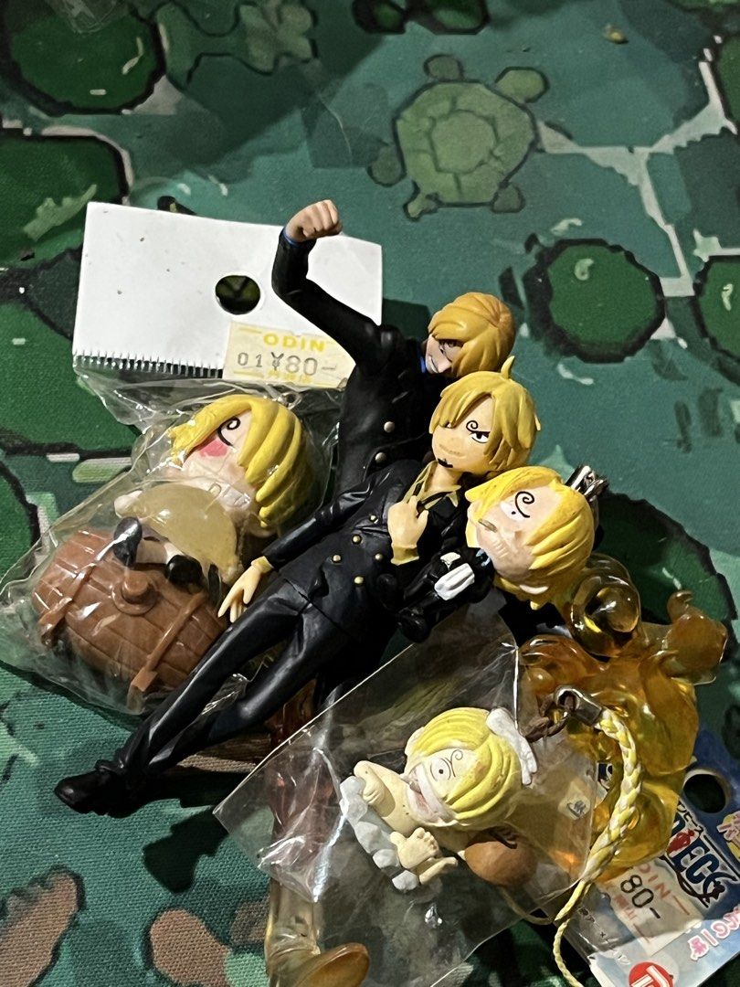 One Piece Sanji Figure Set (Category: Figurines & Statues) located in Manila. Submitted by schwarzer0 (Listing ID 1423708014, Image 3). Description: AS IS ﹂ 𝗠𝗢𝗣: GCASH ﹂𝗠𝗢𝗗: Jnt ﹂𝗟𝗢𝗖𝗔𝗧𝗜𝗢𝗡: PANGASINAN .