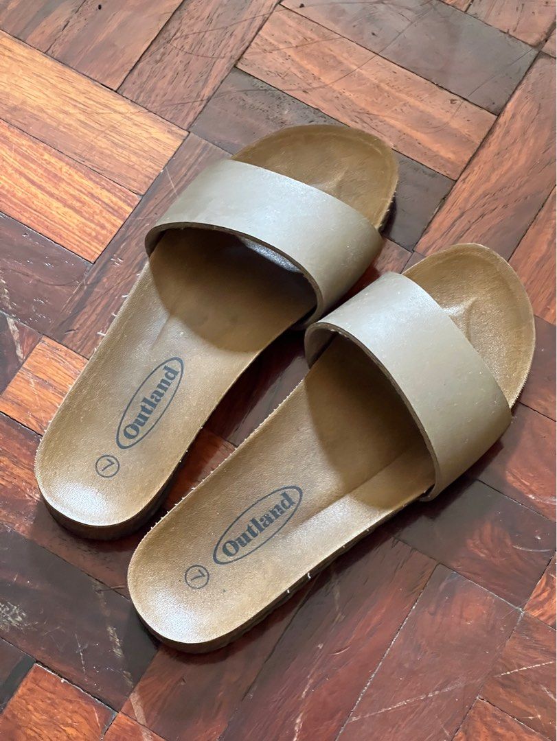 OUTLAND SLIPPERS (Category: Flats & Sandals) located in Famy. Submitted by shopjeanne (Listing ID 1423630144, Image 2). Description: Barely used Almost brand new With box .