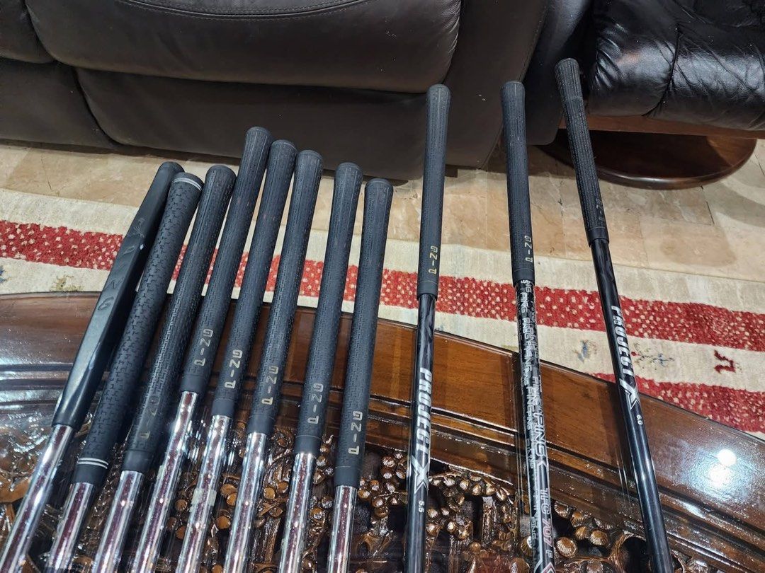 Ping i20 Golf Set (Category: Golf) located in Paranaque City. Submitted by chips24 (Listing ID 1423785451, Image 3). Description: For Sale Ping i20 golf set. *Ping i20 NS Pro R flex steel shaft. *Ping i20 3 wood 15° R flex *Ping i20 5 wood 18° R flex project x shaft. *Ping i20 9.5° project X driver *Ping semi mallet putter. Bag included for only 39.8k pick up Bf Paranaque free shipping within MM..