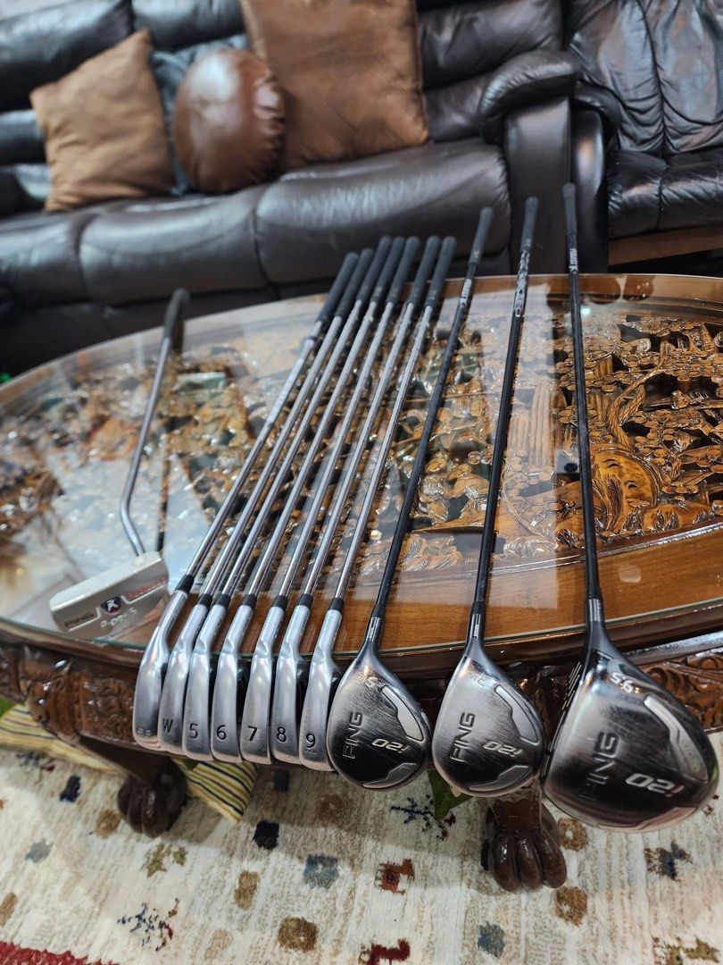 Ping i20 Golf Set (Category: Golf) located in Paranaque City. Submitted by chips24 (Listing ID 1423785451, Image 2). Description: For Sale Ping i20 golf set. *Ping i20 NS Pro R flex steel shaft. *Ping i20 3 wood 15° R flex *Ping i20 5 wood 18° R flex project x shaft. *Ping i20 9.5° project X driver *Ping semi mallet putter. Bag included for only 39.8k pick up Bf Paranaque free shipping within MM..