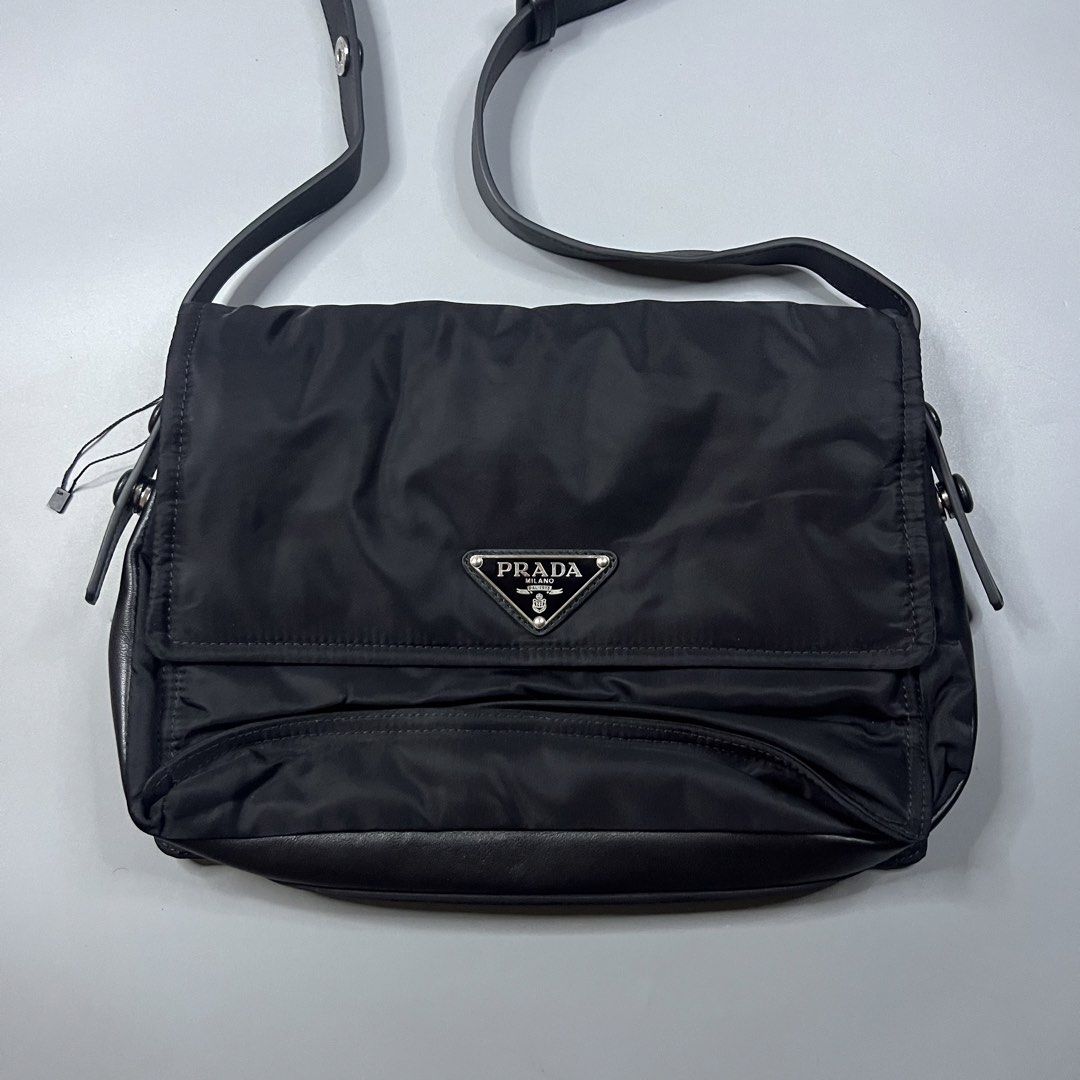 Prada - Re-Nylon Small Traveler Padded Shoulder Bag (Category: Luxury Bags & Wallets) located in Paranaque City. Submitted by millennial_goodz (Listing ID 1423722017, Image 3). Description: WTS Prada - Re-Nylon Small Traveler Padded Shoulder Bag Rank A - No Flaws Bag itself only (Missing dustbag and paperbag) P12,500 only DM.