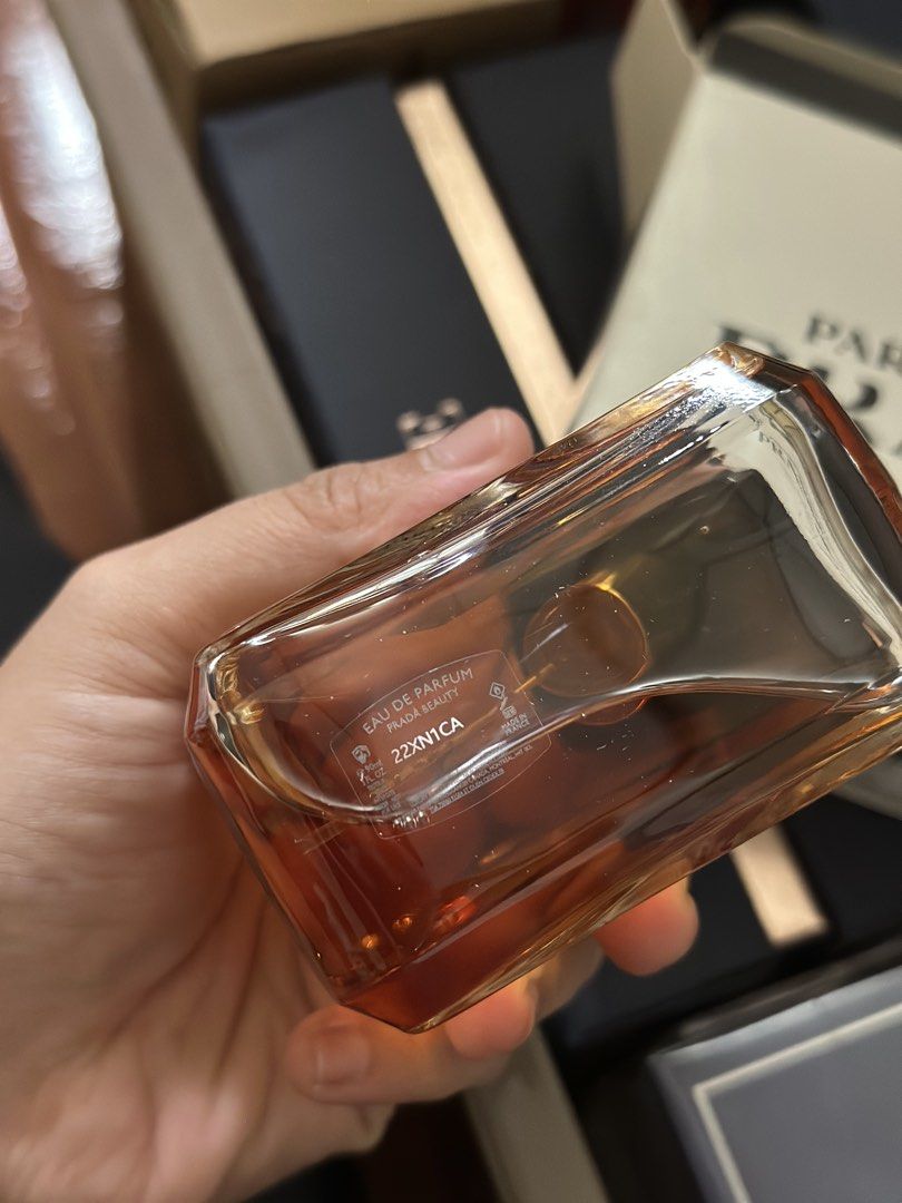 Prada Paradoxe Intense Eau de Parfum 90ml (Category: Fragrance & Deodorants) located in Santo Tomas. Submitted by yavi.essentials (Listing ID 1423751483, Image 2). Description: Guaranteed original. Only difference is the box. Please feel free to request more photos so you can do legit checking. Money back if proven fake..