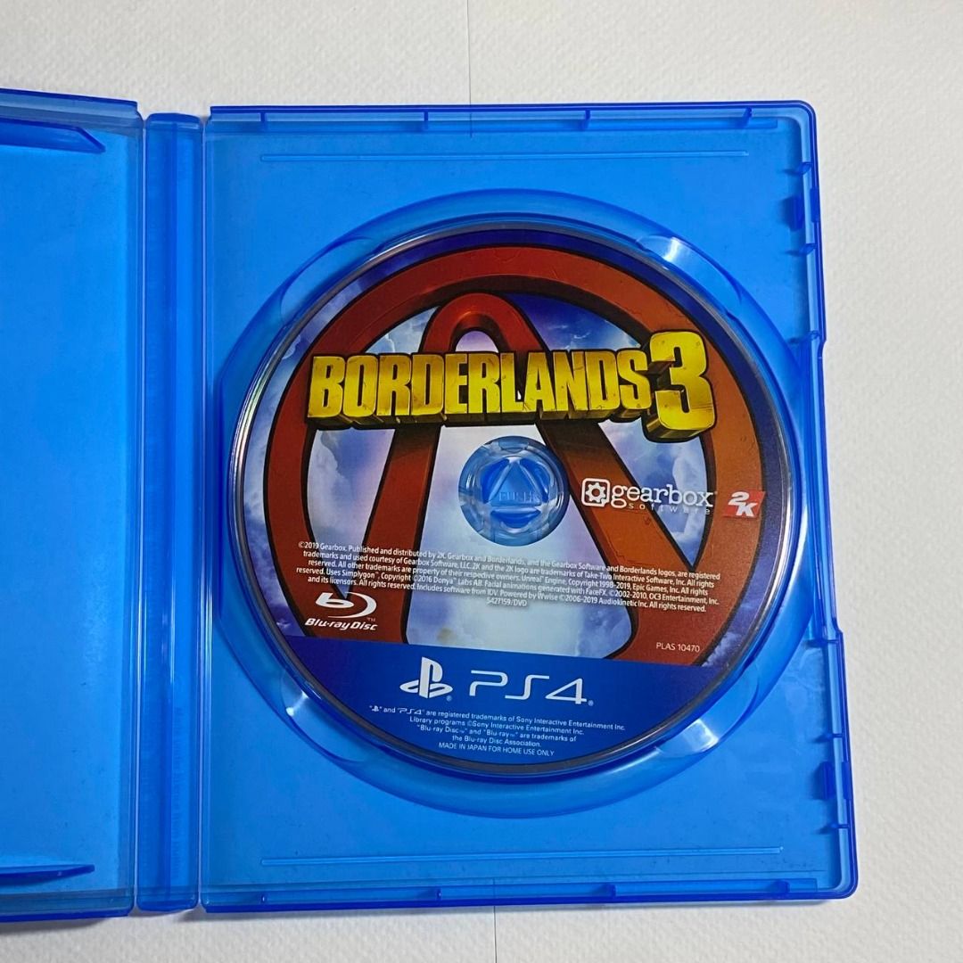 Ps4 Borderlands 3 (Category: PlayStation) located in Manila. Submitted by miffystuffy (Listing ID 1423662805, Image 3). Description: Playstation 4 PS4 Borderlands 3 Purchased in 2019 via DataBlitz.