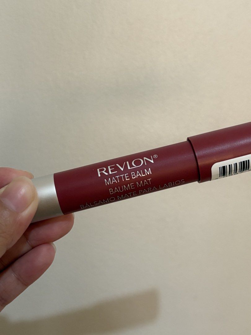 REVLON Matte Balm in Sultry (Category: Makeup) located in Valenzuela. Submitted by lovely.loot (Listing ID 1423669477, Image 1). Description: swatched only.