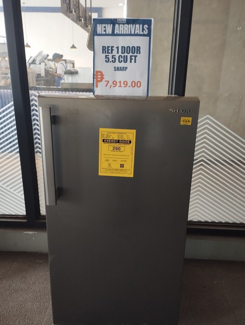 Sharp 1-Door Refrigerator 5.5 cu ft (Category: Refrigerators and Freezers) located in Caloocan City. Submitted by dhiony (Listing ID 1423621209, Image 1). Description: -1 door -5.5 cu ft -Sharp Brand .
