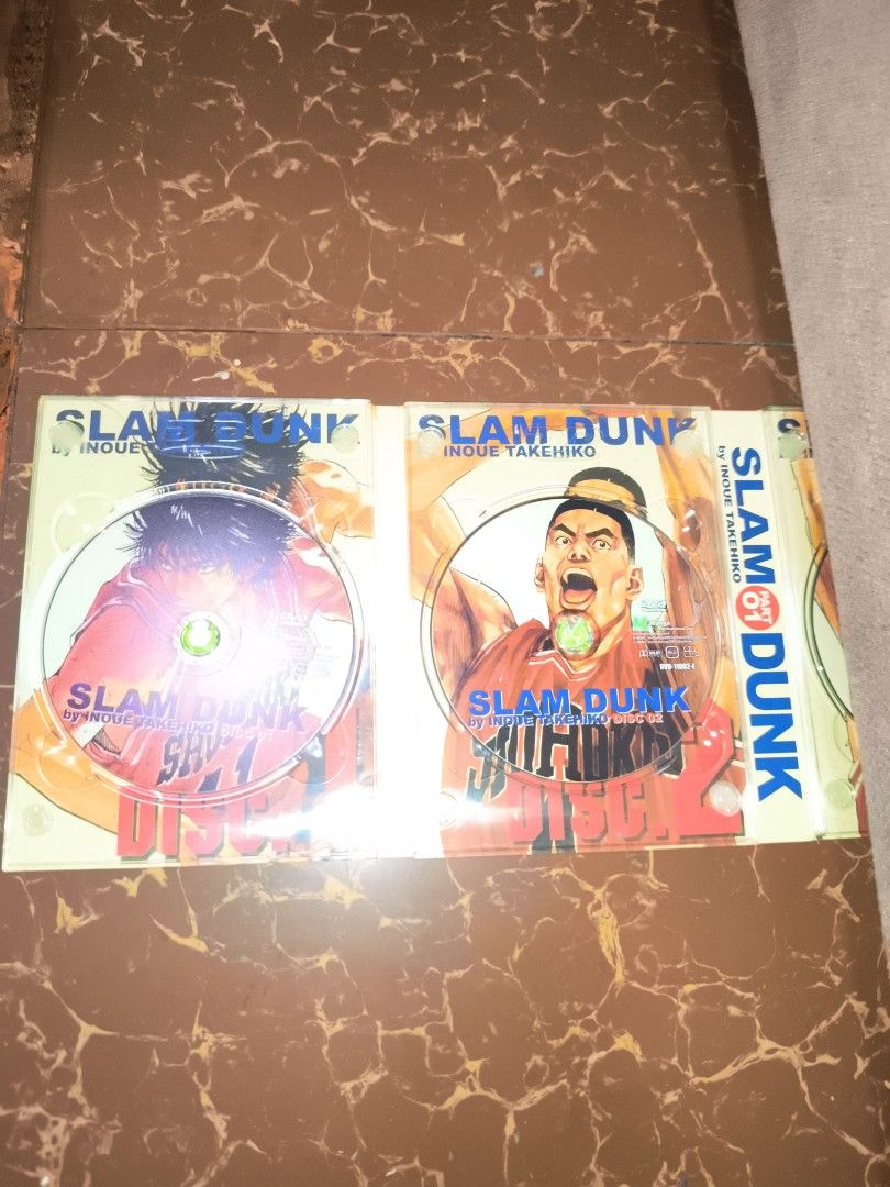 Slam Dunk Part 01 DVD (Category: CDs & DVDs) located in Manila. Submitted by bonsai13 (Listing ID 1423643427, Image 3). Description: - Slam Dunk Part 01 DVD set - Includes multiple discs - Features the iconic Slam Dunk anime series - Box art included - A must-have for Slam Dunk fans!.