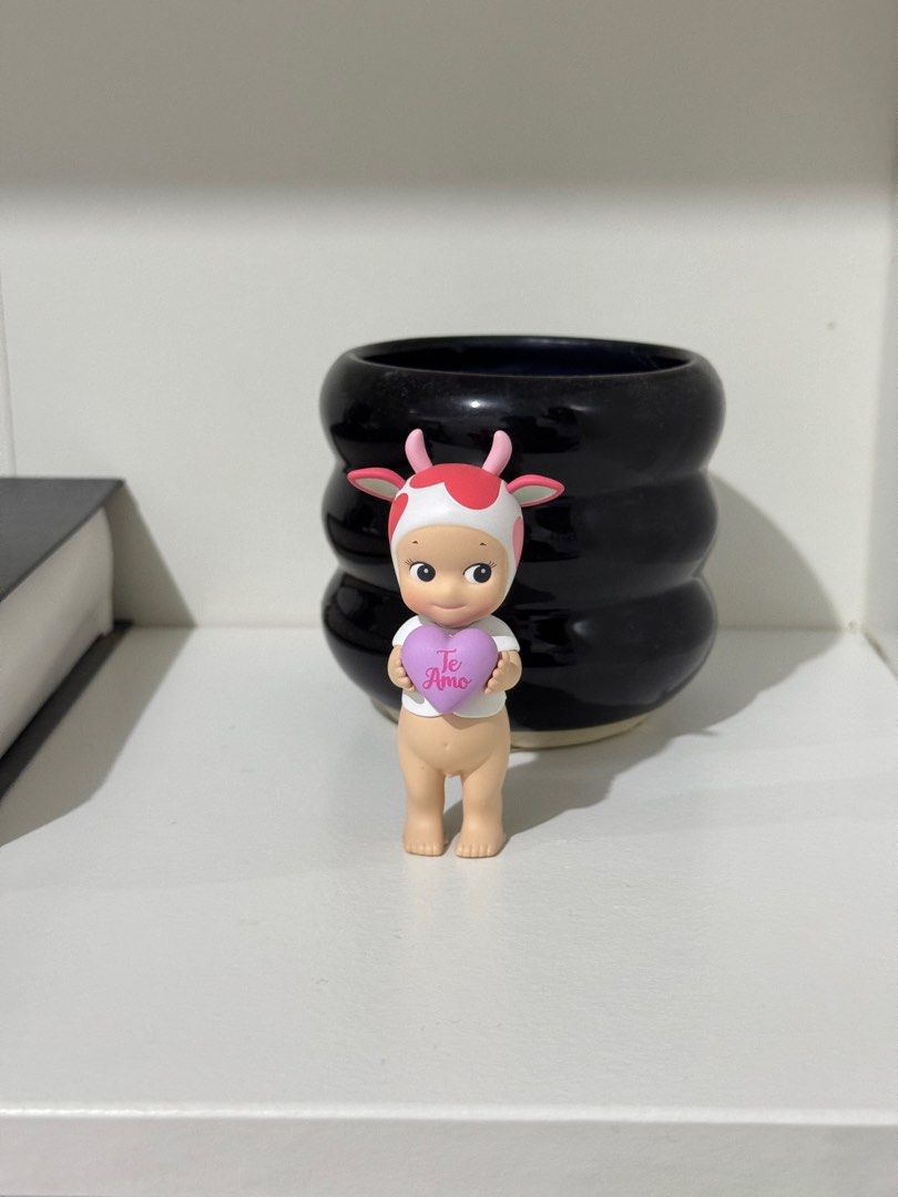 Sonny Angel - MOL Cow (for trade) (Category: Designer & Blind Box Toys) located in Taguig. Submitted by mcmiller (Listing ID 1423745875, Image 1). Description: Mint condi. Looking for DT Doberman only. Ty :) .