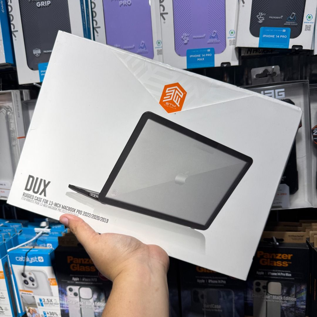 STM DUX & STUDIO Rugged Case for 13” MacBook Pro (Category: Laptop Bags & Sleeves) located in Las Pinas. Submitted by nalisfindsph (Listing ID 1423773905, Image 3). Description: 💻 STM DUX Rugged Case for 13” MacBook Pro Brand New | Authentic | Sealed Protect your MacBook with the trusted STM DUX rugged case — designed for durability, impact protection, and everyday use. Ideal for students, professionals, and anyone who wants extra protection wit