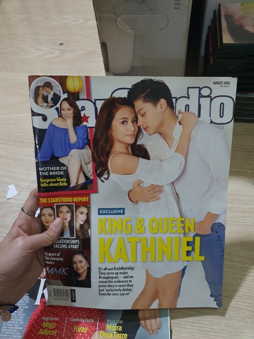 Studio Magazine Kathryn Bernardo & Daniel Padilla (KathNiel) (Category: Magazines) located in Quezon City. Submitted by clearspacebyri (Listing ID 1423640968, Image 1). Description: Pre-loved rfs: decluttering - Still in good condition (can send pics).