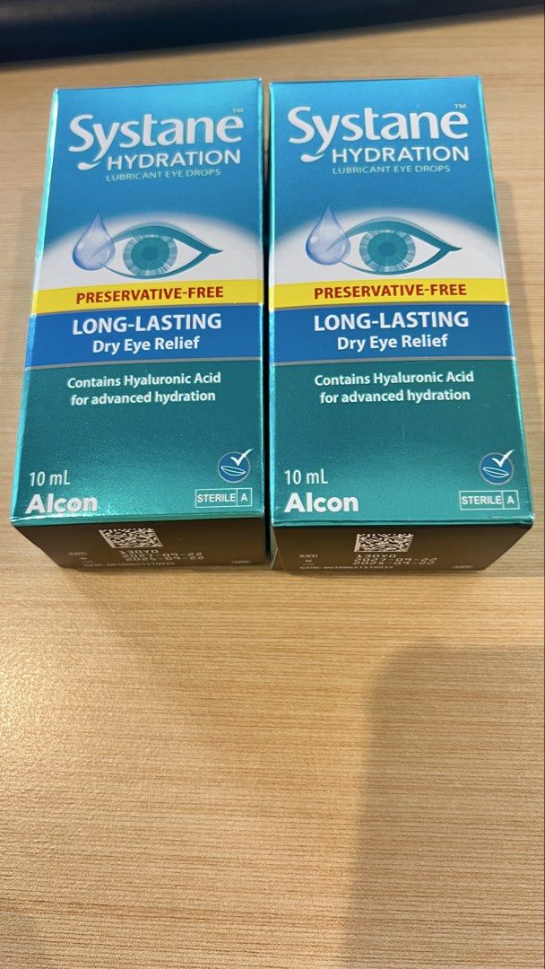 Systane Box Systane Hydration Lubricant Eye Drops (2 boxes), Beauty & Personal Care ...
