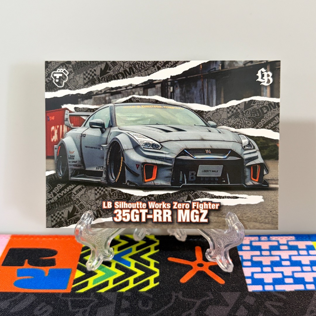Tarmac Card LB Silhoutte Works Zero Fighter 35GT-RR MGZ LBWK Liberty ...
