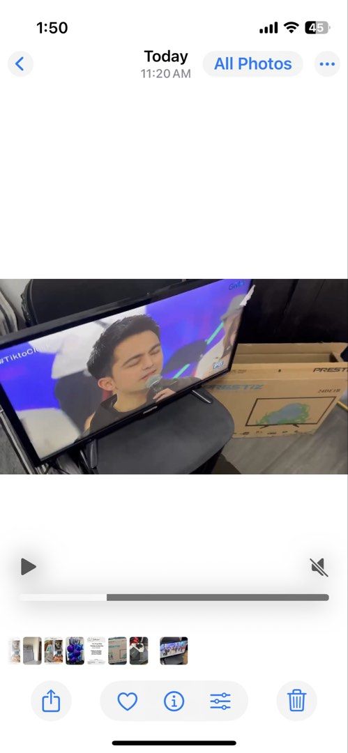 Tv 24” w tv plus (Category: TV) located in Quezon City. Submitted by mahalkita31 (Listing ID 1423663078, Image 2). Description: Seldom used 24” W rv plus.