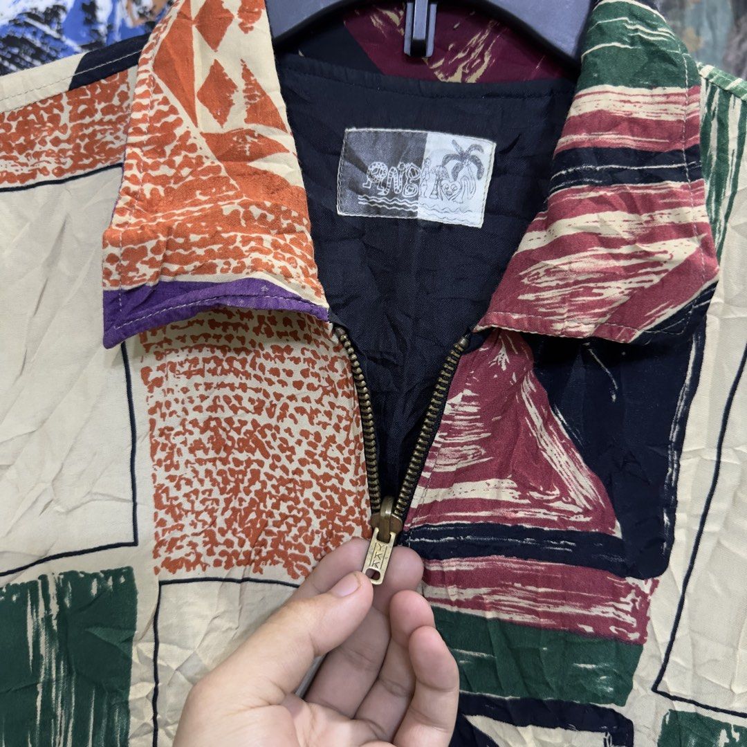 Vintage Patchwork Jacket (Category: Coats, Jackets and Outerwear) located in Baguio. Submitted by secondoption.ph (Listing ID 1423770605, Image 3). Description: length 28 width 26.