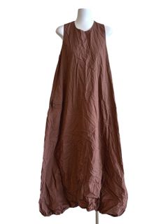 zara brown bubble dress Boxer's Robe - Made in Canada main image 0