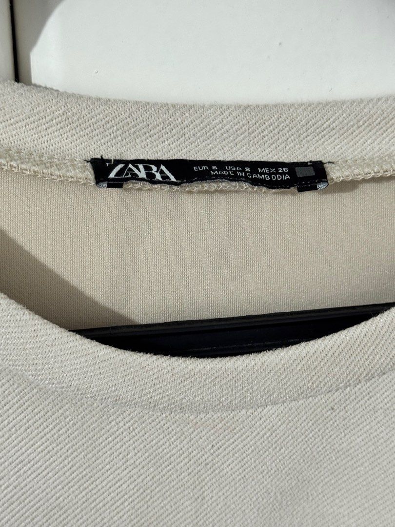 Zara Cream Dress (Category: Dresses) located in Pasig City. Submitted by ky_declutter (Listing ID 1423656407, Image 3). Description: - last price.