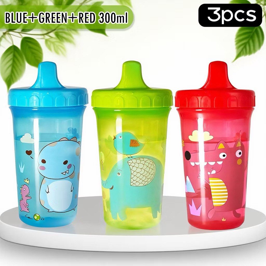 3-Piece Sippy Cups Set - 300ml (Category: Weaning & Toddler Feeding) located in Binan City. Submitted by prelovedlagunaph (Listing ID 1423948994, Image 1). Description: .