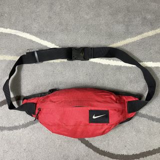 red nike belt bag