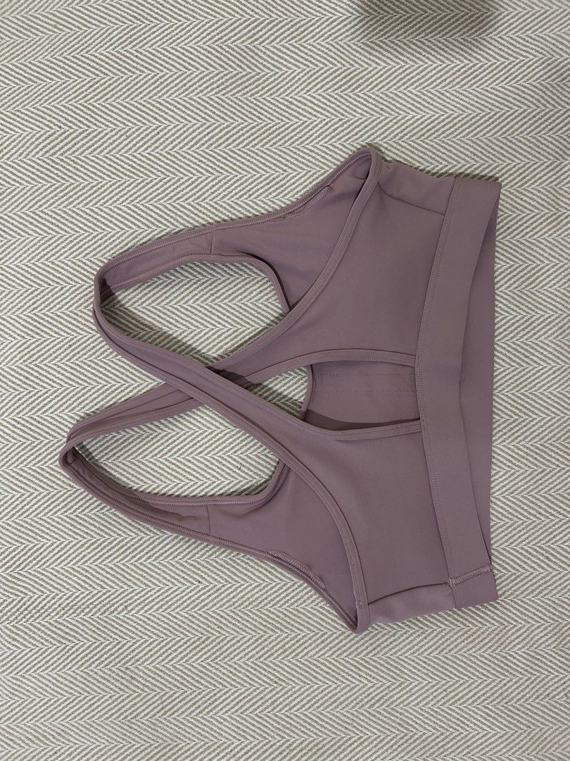 Adidas Sports Bra - Medium (Category: Activewear) located in Dumaguete. Submitted by soflow (Listing ID 1423879218, Image 2). Description: Adidas Sports Bra - prettiest!! mauve color - Size: S - Cross-back design - Removable padding & w/ pad slots! - Label is still on! - Bought in Dubai. Authentic! Bought in Outlet Mall This is in GREAT condition. Used very few times before I got busy with work. Only selling because it doesn't fit me anymore :( P