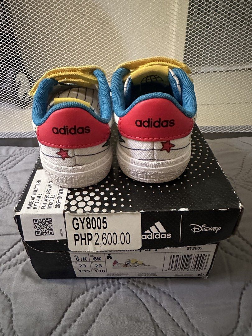 Adidas VULC RAID3R Mickey CF I (Category: Babies & Kids Fashion) located in Bulacan. Submitted by dyna01 (Listing ID 1423845159, Image 3). Description: .