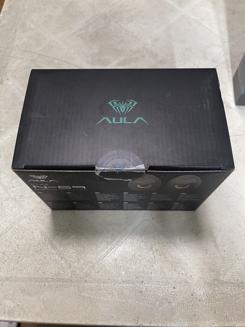 AULA N-69 Gaming Speaker (Category: Soundbars, Speakers & Amplifiers) located in Manila. Submitted by lleyton26 (Listing ID 1423807515, Image 2). Description: Brand New Sealed, never Opened SRP: .