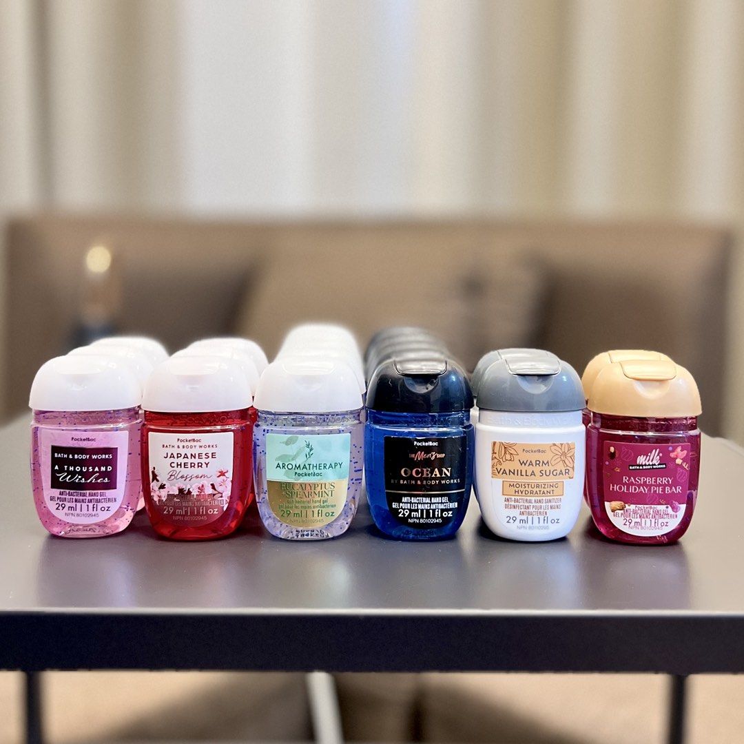 Bath & Body Works PocketBac Hand Sanitizers (Category: Sanitizers & Disinfectants) located in Dagupan City. Submitted by mommimai (Listing ID 1423791124, Image 2). Description: Bath & Body Works🧴 Hand Sanitizers 📍 Dagupan City, Pangasinan 💯 Authentic. Bought in-store at Bath & Body Works 💸 Our prices are up to 50% OFF from original store prices! 📌 Limited stocks available! Send us a message to reserve your favorites before they’re gone! 🛍✨ 