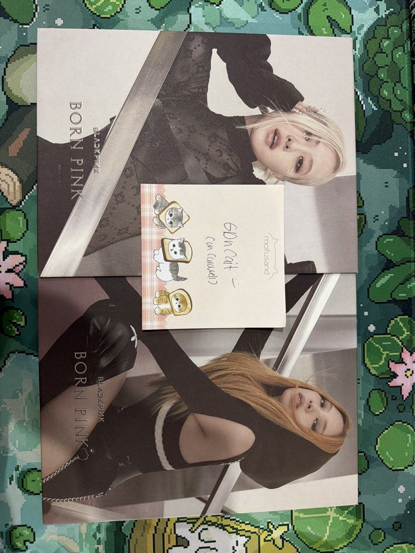 BLACKPINK BORN PINK Album (Category: K-Wave Merchandise) located in Santo Tomas. Submitted by snickersbns (Listing ID 1423937707, Image 1). Description: - BLACKPINK BORN PINK album - Includes poster - Features photos of BLACKPINK members - No photocard :(.