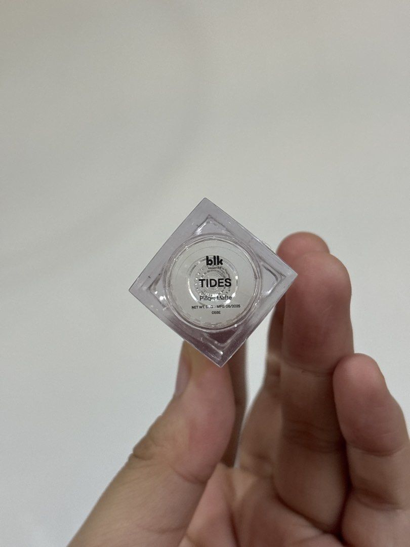 blk Pillow Matte in Tides Lipstick (Category: Makeup) located in Cavite. Submitted by declutterawi (Listing ID 1423809209, Image 2). Description: - blk Cosmetics lipstick in Tides shade - Dark red-brown color - Clear, square tube packaging.
