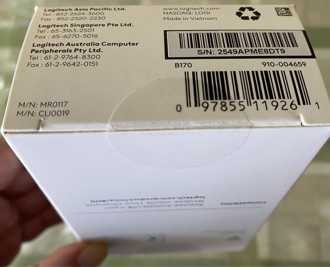 BNIB Logitech B170 Wireless Mouse468915791154401282