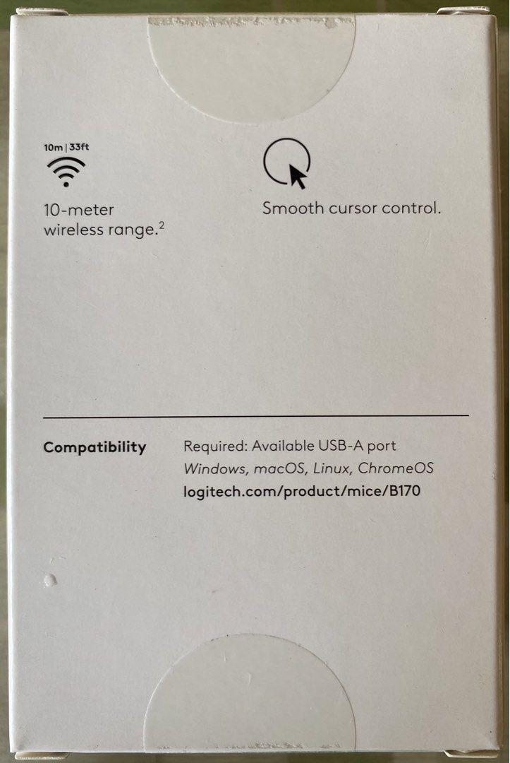 BNIB Logitech B170 Wireless Mouse468915791154401281