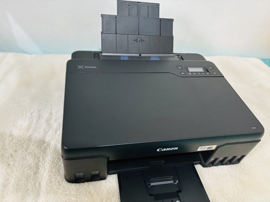 Canon PIXMA G570 Printer (Category: Printers, Scanners & Copiers) located in Rizal. Submitted by macpelino (Listing ID 1423821730, Image 1). Description: Rush Sale! Canon G500 Series MegaTank Printer ✔️ Wireless printing ✔️ Tipid sa ink (high yield bottles) pero super ganda ng color high quality ✔️ 6 inks ✔️ Perfect for home office / school / negosyo ✔️ Good for high-volume document printing Printer Type: Ink Tank (MegaTank) ✅ Functions: Print (S