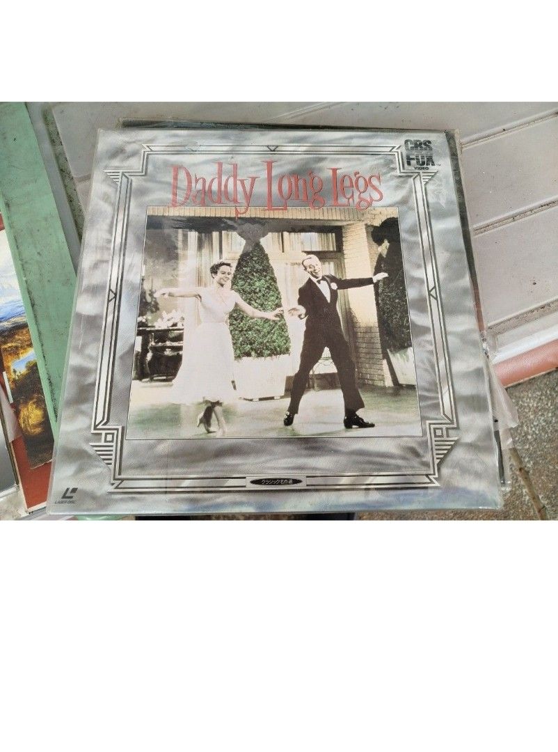 Daddy Long Legs laserdisc (Category: Vinyls) located in Caloocan City. Submitted by toys_r_here (Listing ID 1423875944, Image 1). Description: - Vintage "Daddy Long Legs" vinyl record - Features the original album cover - Classic musical soundtrack - Ideal for vinyl collectors - In original packaging.